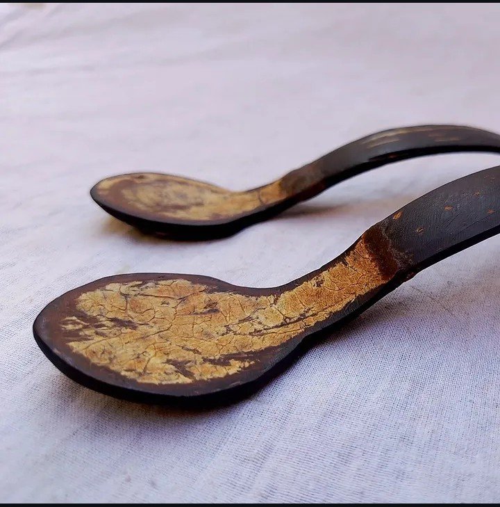 home(P) COCONUT SHELL DESSERT SPOON